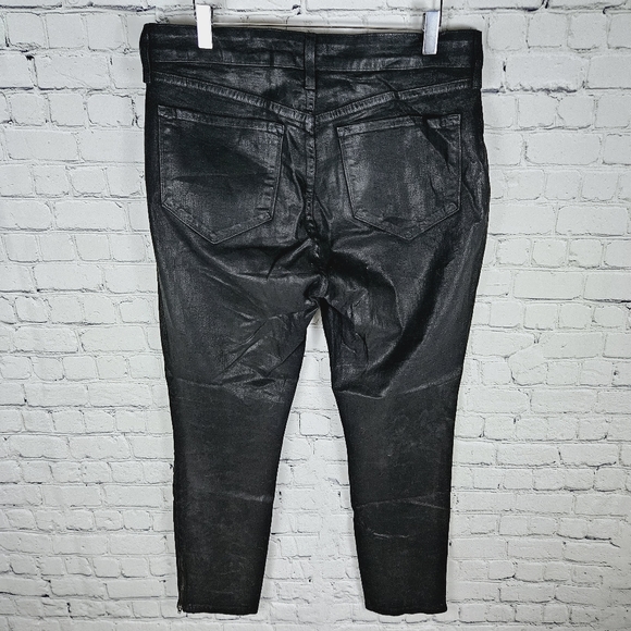 NYDJ | coated shiny stretch legging jegging - Picture 3 of 10